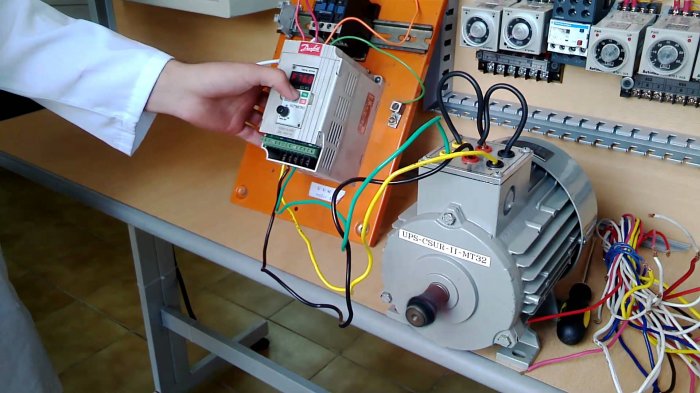 Установка и настройка частотных преобразователей 